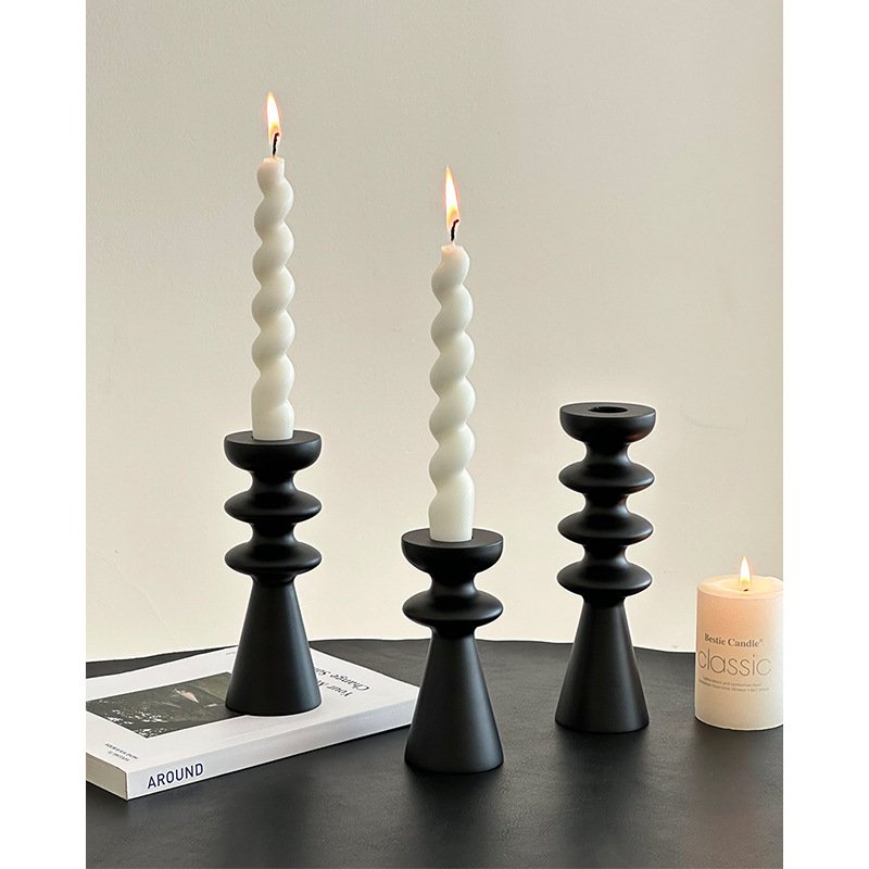 Vintage Glass Candle Holders – Elegant Crystal & Colored Candle Stands for Home and Event Décor - Image 5